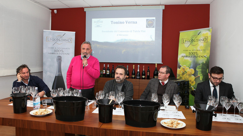 La presentazione del 1° spumante Legonziano DOC abruzzese