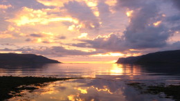 Islanda, sole di mezzanotte