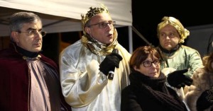 Presepe della solidarietà a Pescara del Tronto