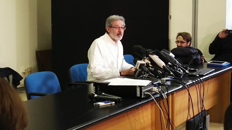 Il direttore sanitario dell'ospedale di Pescara Rossano Luzio