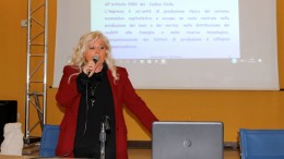 L assessore Allegrino durante l incontro