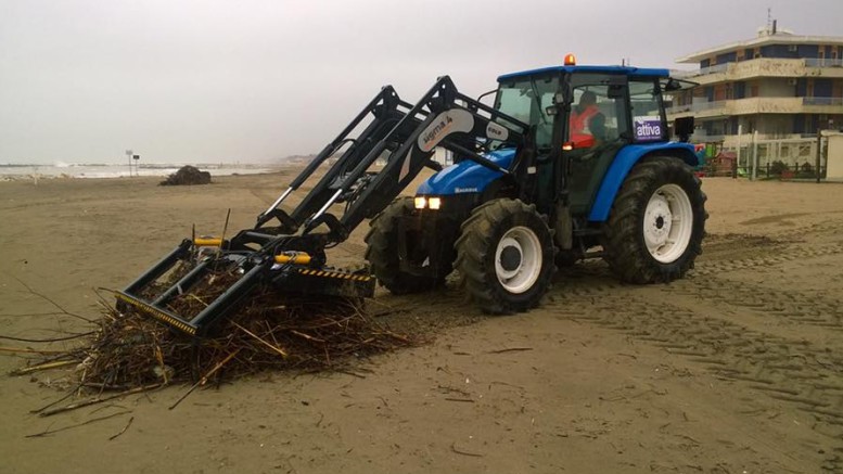 Un mezzo dell'attiva al lavoro