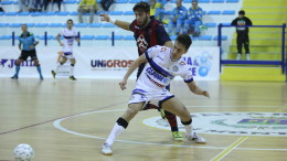 Un momento della partita