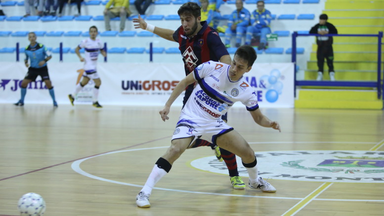 Un momento della partita