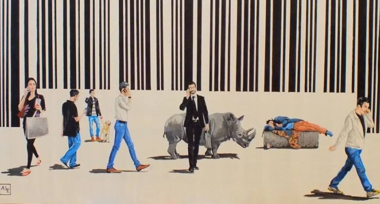 Un'opera di Andrea La Rovere