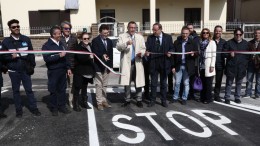 La nuova area parcheggio