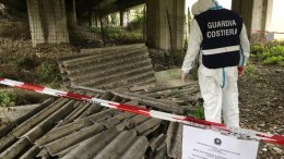 L'area di Eternit sequestrata