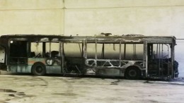 Mezzo in fiamme alla Tua