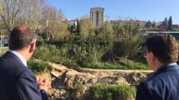 Fosso Grande. Sopralluogo con Amministrazione comunale, Regione e Aca