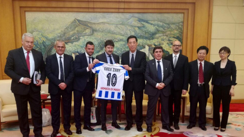 Proger, Camera di Commercio e Pescara calcio sbarcano in Cina
