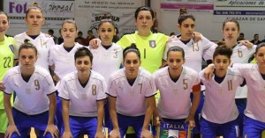 L'Italia femminile di futsal