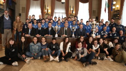 Premiazione del Pescara Calcio a 5