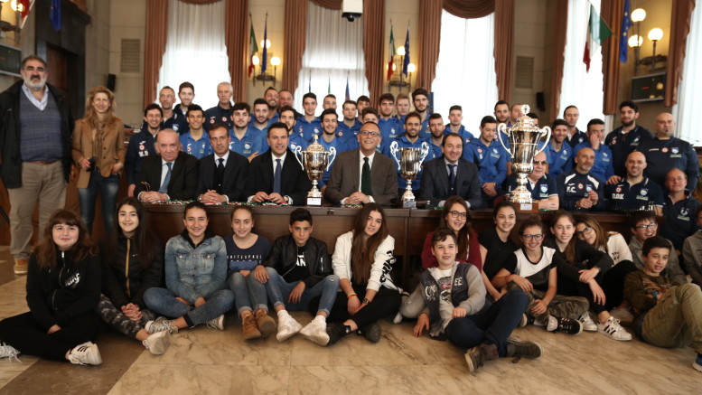 Premiazione del Pescara Calcio a 5