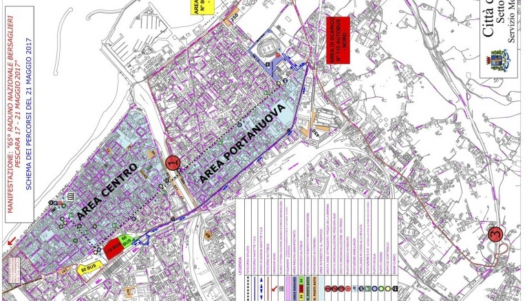 65esimo Raduno dei bersaglieri. Le limitazioni alla mobilità