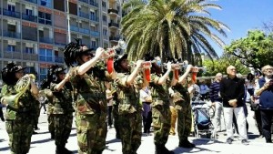 Bersaglieri in città