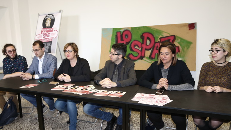 Conferenza stampa inaugurazione de Lo Spaz