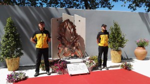 Il monumento intero dedicato alle vittime di Rigopiano