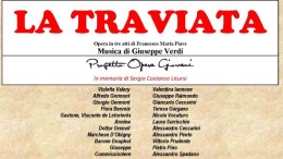 La grande lirica a Pescara con La Traviata