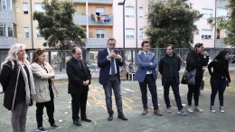 L'inaugurazione del Parco della Speranza