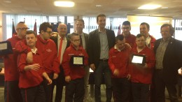 premiazione Mondiali calcio a 5