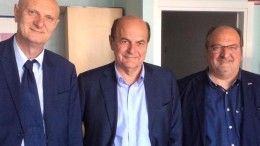 Bersani a Pescara per la nuova sinistra di Articolo Uno