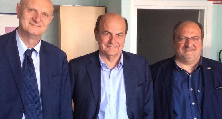Bersani a Pescara per la nuova sinistra di Articolo Uno