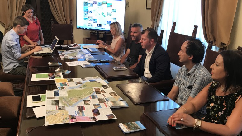 Conferenza stampa presentazione cartina