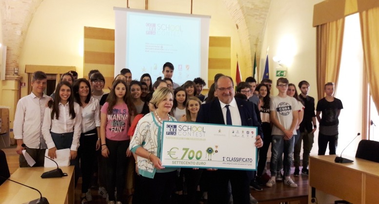 Corepla School Contest. La premiazione con il Sottosegretario Mazzocca