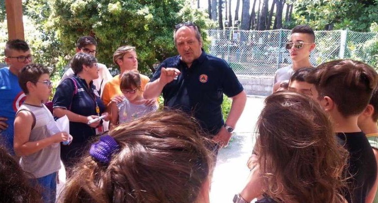 Campo scuola ValPescara con il Sottosegretario Mazzocca