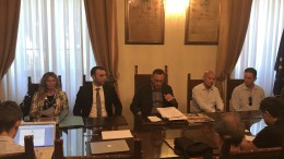 Conferenza stampa Pescara Parcheggi
