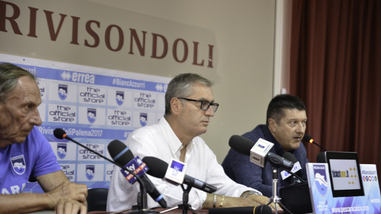 Il Presidente Sebastiani, con il sindaco di Rivisondoli e Zeman