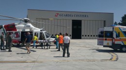 Intervento della Guardia costiera