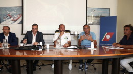Conferenza stampa riqualificazione banchine portuali