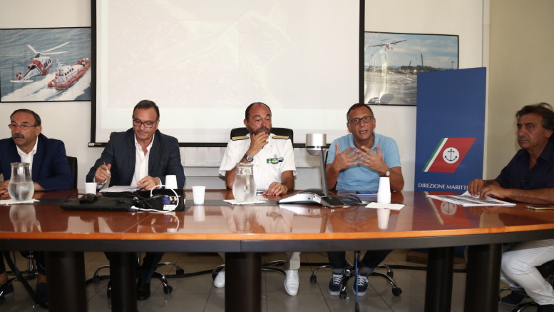 Conferenza stampa riqualificazione banchine portuali