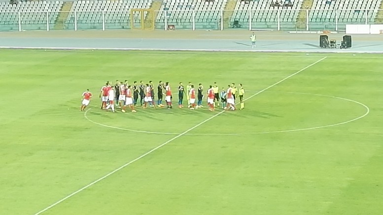Le formazioni in campo