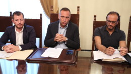 Conferenza stampa sulle verifiche fatte e da fare in merito alla vulnerabilità sismica degli edifici scolastici comunali
