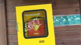 Defibrillatore rubato all'interno della Riserva Dannunziana