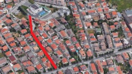 Pescara. Mappa di realizzazione bretella ai Colli