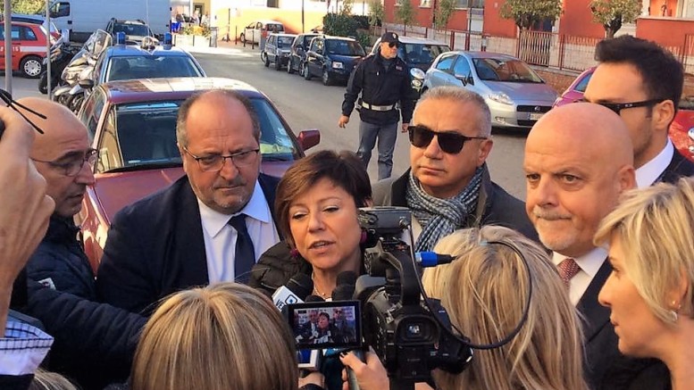 Il neo Commissario straordinario per la ricostruzione post sisma, Paola De Micheli, ricevuto dal governatore D'Alfonso e dal sottosegretario Mazzocca