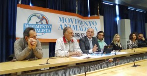 Conferenza stampa del Movimeno animalista Abruzzo