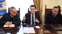 Conferenza stampa sulle punzonature biciclette