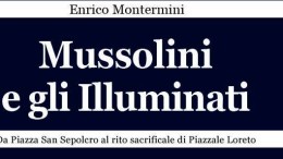 Copertina libro Mussolini e gli Illuminati