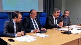 Sisma, dalla Regione 427 alloggi per sfollati. Conferenza stampa