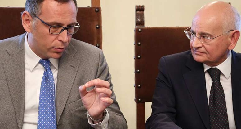 Il sindaco Alessandrini e il direttore Tonelli di Pescara Energia