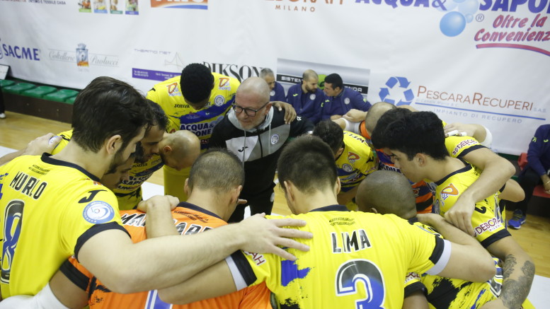 Un momento di una partita dell'Acquaesapone