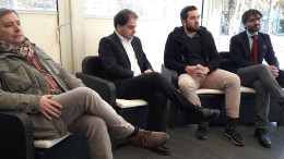 Aig, conferenza stampa