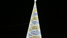 L'albero di Natale a piazza Salotto