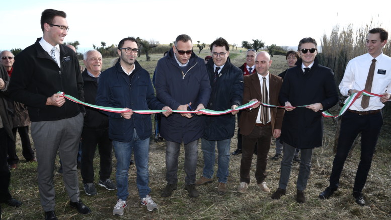 L'inaugurazione del parco Colle del Telegrafo