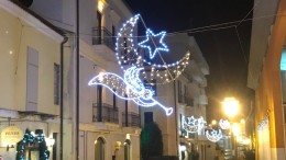 Luminarie in città