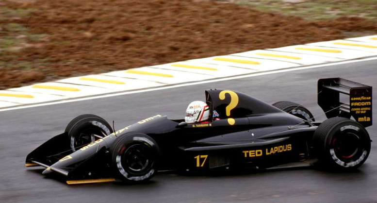 Tarquini con AGS nel 1990